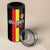 Custom Belgium Football 4 in 1 Can Cooler Tumbler De Rode Duivels