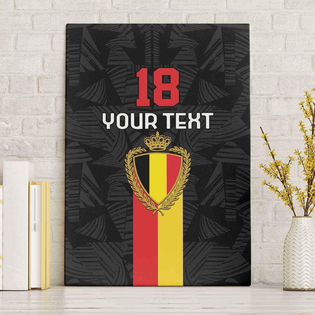 Custom Belgium Football Canvas Wall Art De Rode Duivels