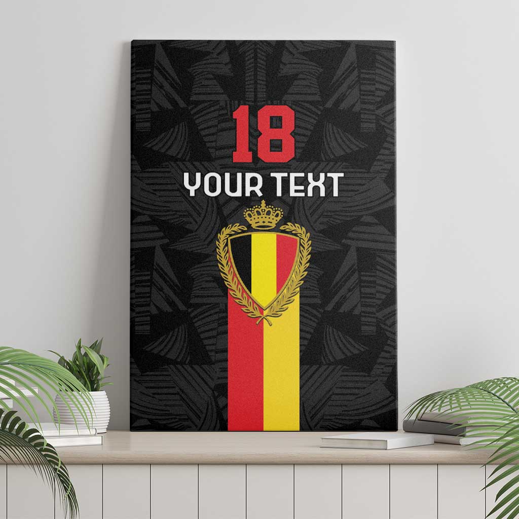 Custom Belgium Football Canvas Wall Art De Rode Duivels
