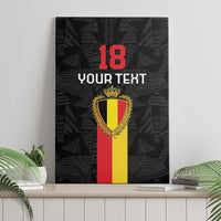 Custom Belgium Football Canvas Wall Art De Rode Duivels