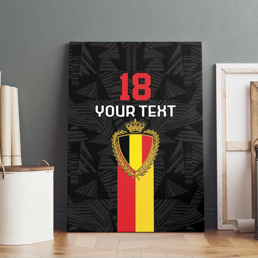 Custom Belgium Football Canvas Wall Art De Rode Duivels