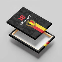 Custom Belgium Football Canvas Wall Art De Rode Duivels