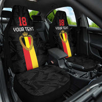 Custom Belgium Football Car Seat Cover De Rode Duivels