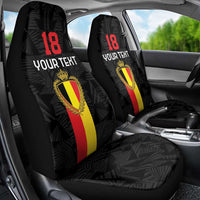 Custom Belgium Football Car Seat Cover De Rode Duivels