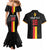 Custom Belgium Football Couples Matching Mermaid Dress and Hawaiian Shirt De Rode Duivels