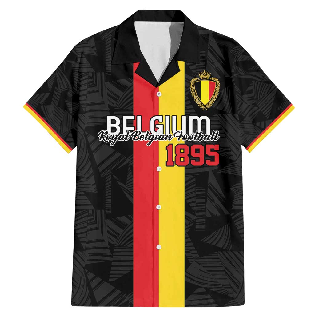 Custom Belgium Football Family Matching Mermaid Dress and Hawaiian Shirt De Rode Duivels