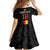 Custom Belgium Football Family Matching Puletasi and Hawaiian Shirt De Rode Duivels