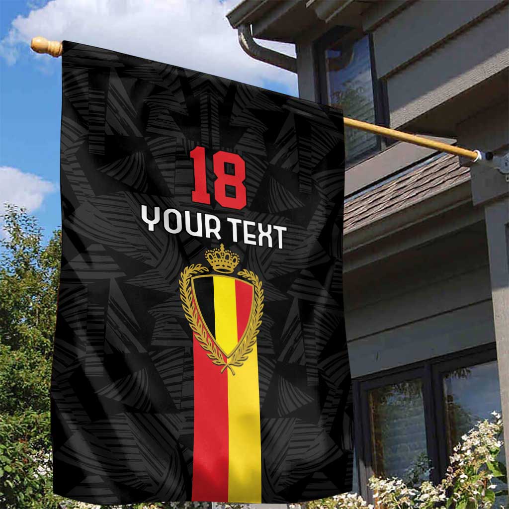 Custom Belgium Football Garden Flag De Rode Duivels