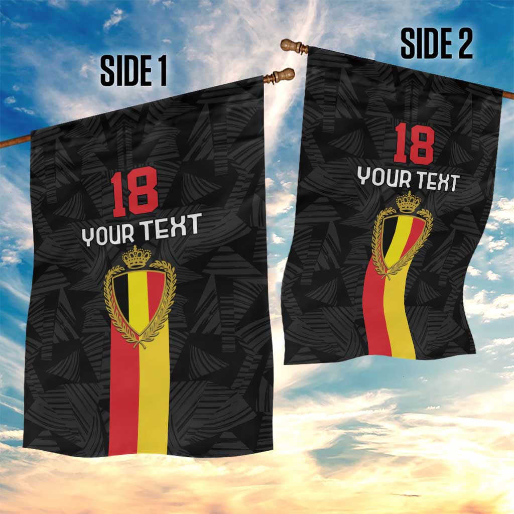 Custom Belgium Football Garden Flag De Rode Duivels