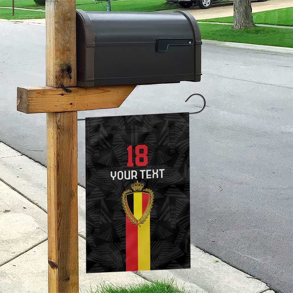 Custom Belgium Football Garden Flag De Rode Duivels