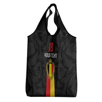 Custom Belgium Football Grocery Bag De Rode Duivels