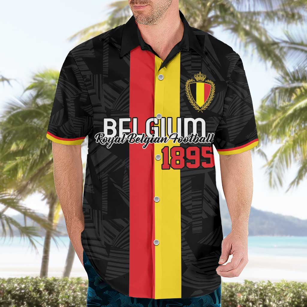 Custom Belgium Football Hawaiian Shirt De Rode Duivels