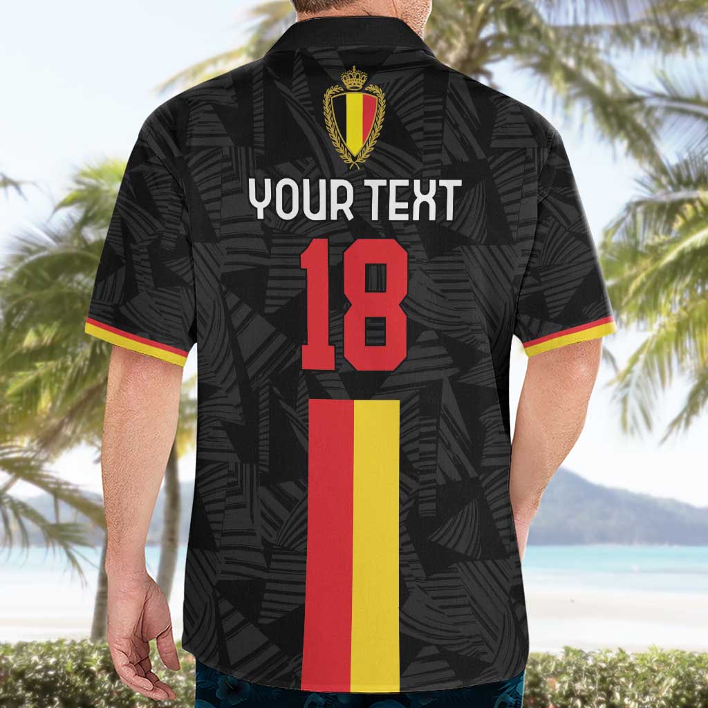 Custom Belgium Football Hawaiian Shirt De Rode Duivels