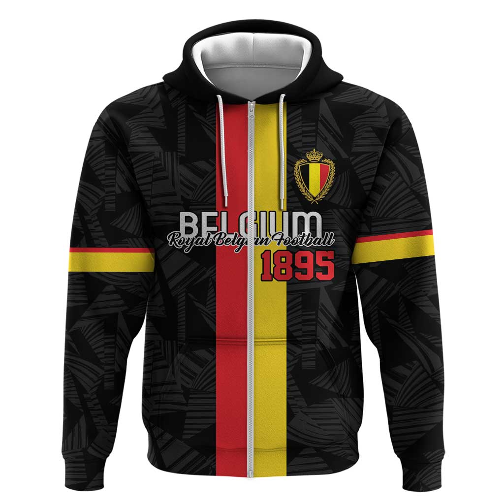 Custom Belgium Football Hoodie De Rode Duivels