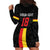 Custom Belgium Football Hoodie Dress De Rode Duivels