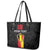 Custom Belgium Football Leather Tote Bag De Rode Duivels