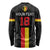 Custom Belgium Football Long Sleeve Shirt De Rode Duivels