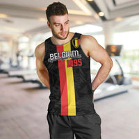Custom Belgium Football Men Tank Top De Rode Duivels