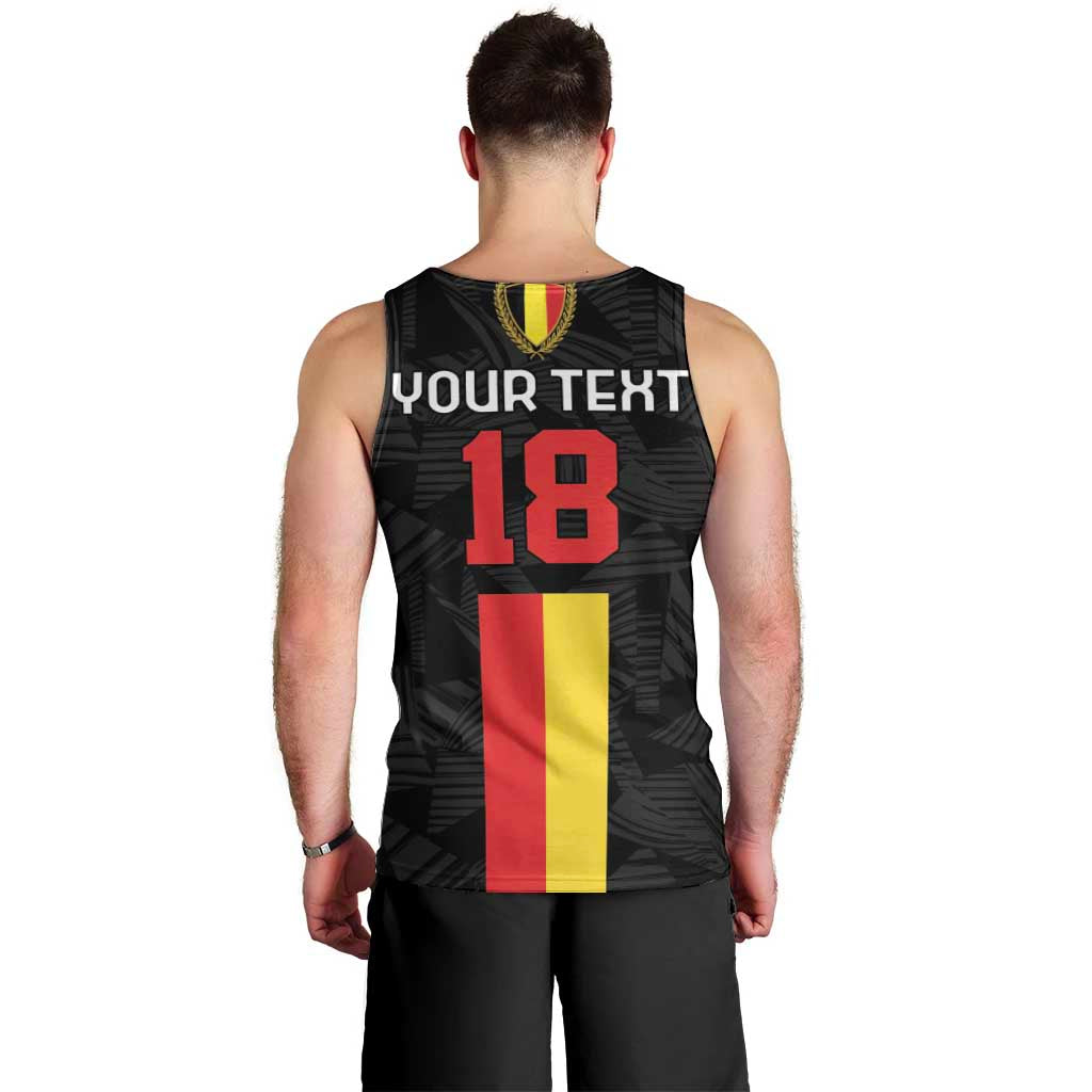 Custom Belgium Football Men Tank Top De Rode Duivels