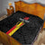 Custom Belgium Football Quilt De Rode Duivels