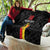 Custom Belgium Football Quilt De Rode Duivels