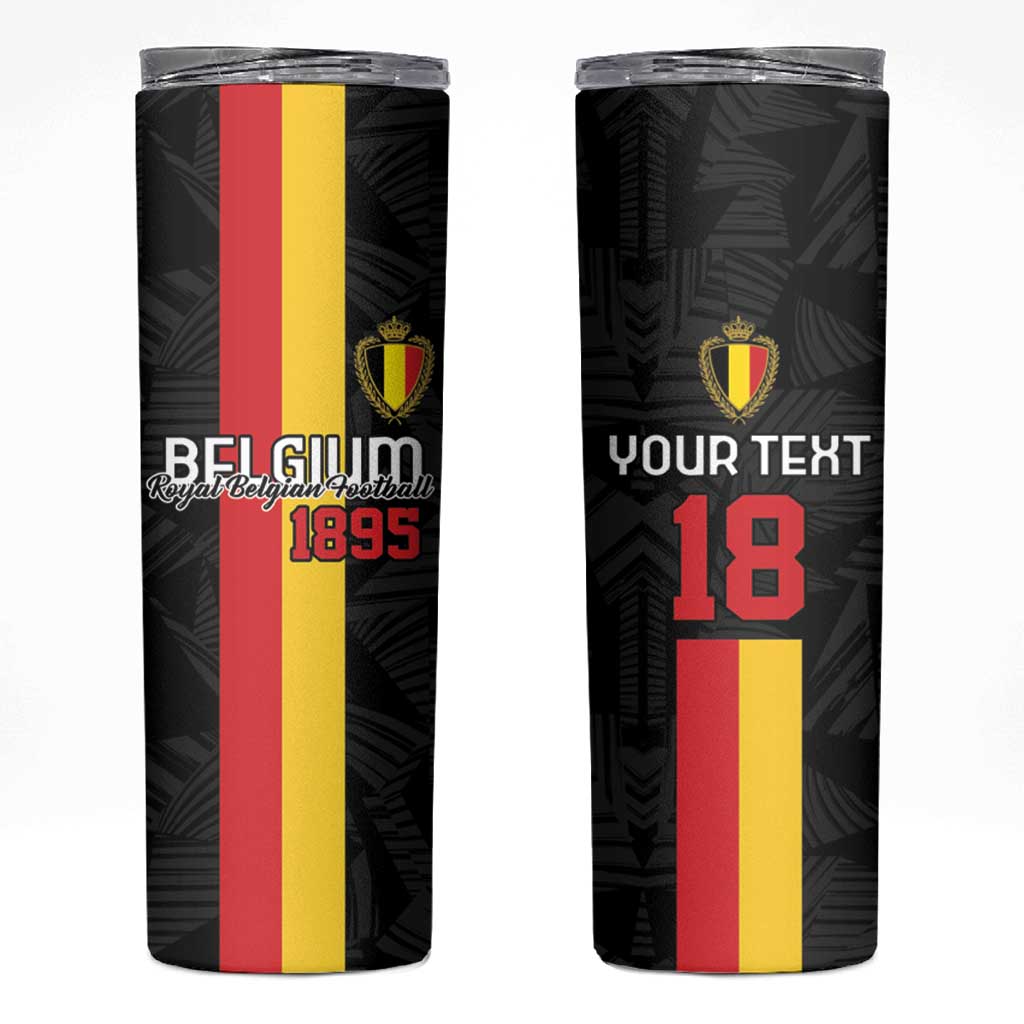 Custom Belgium Football Skinny Tumbler De Rode Duivels