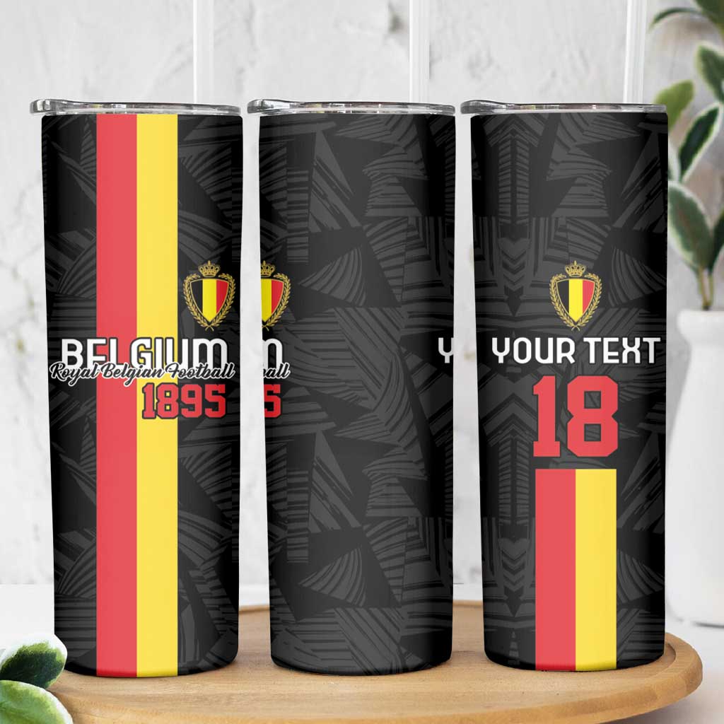 Custom Belgium Football Skinny Tumbler De Rode Duivels