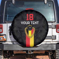 Custom Belgium Football Spare Tire Cover De Rode Duivels