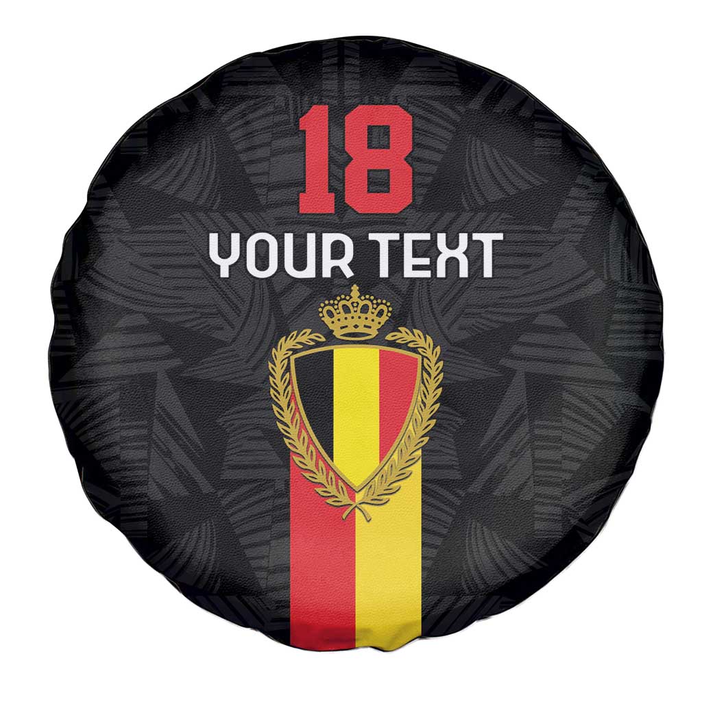 Custom Belgium Football Spare Tire Cover De Rode Duivels