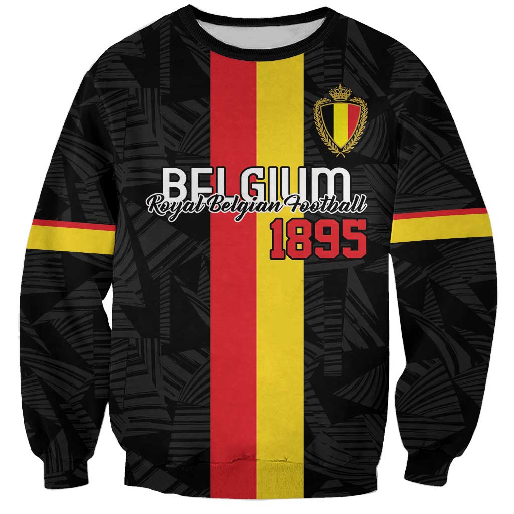 Custom Belgium Football Sweatshirt De Rode Duivels