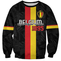 Custom Belgium Football Sweatshirt De Rode Duivels