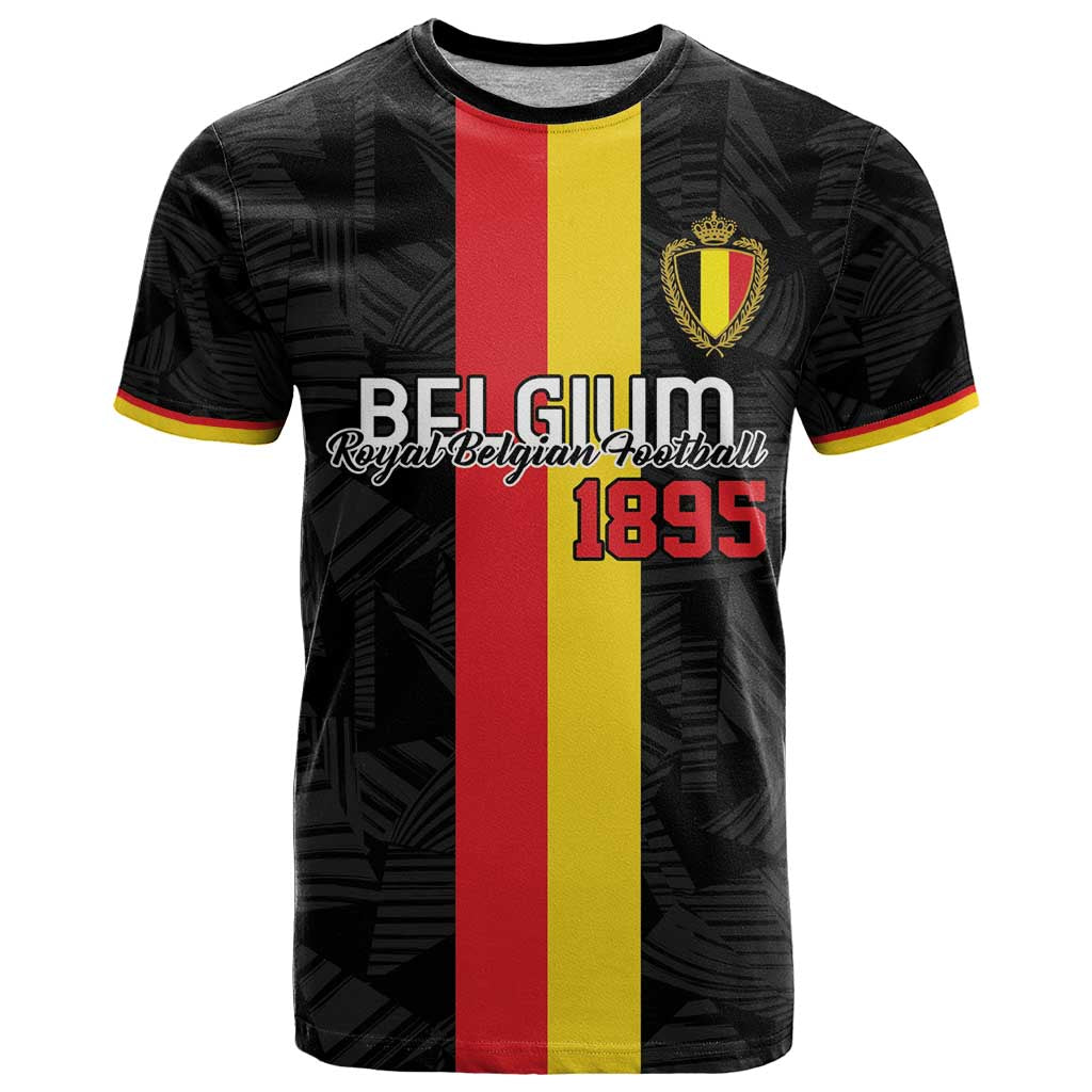 Custom Belgium Football T Shirt De Rode Duivels