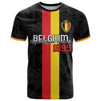 Custom Belgium Football T Shirt De Rode Duivels