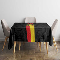 Custom Belgium Football Tablecloth De Rode Duivels