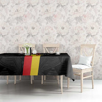 Custom Belgium Football Tablecloth De Rode Duivels