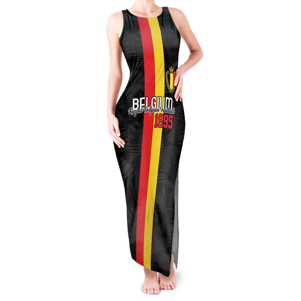 Custom Belgium Football Tank Maxi Dress De Rode Duivels