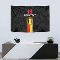 Custom Belgium Football Tapestry De Rode Duivels