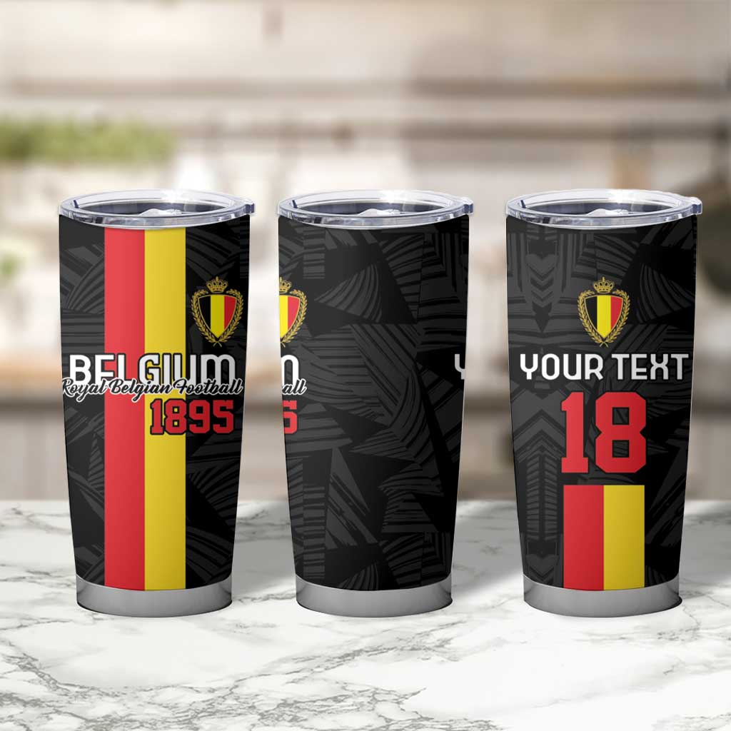 Custom Belgium Football Tumbler Cup De Rode Duivels