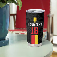 Custom Belgium Football Tumbler Cup De Rode Duivels