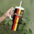 Custom Belgium Football Tumbler With Handle De Rode Duivels