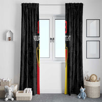 Custom Belgium Football Window Curtain De Rode Duivels