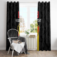 Custom Belgium Football Window Curtain De Rode Duivels