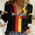 Custom Belgium Football Women Casual Shirt De Rode Duivels