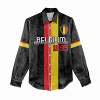 Custom Belgium Football Women Casual Shirt De Rode Duivels