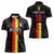 Custom Belgium Football Women Polo Shirt De Rode Duivels