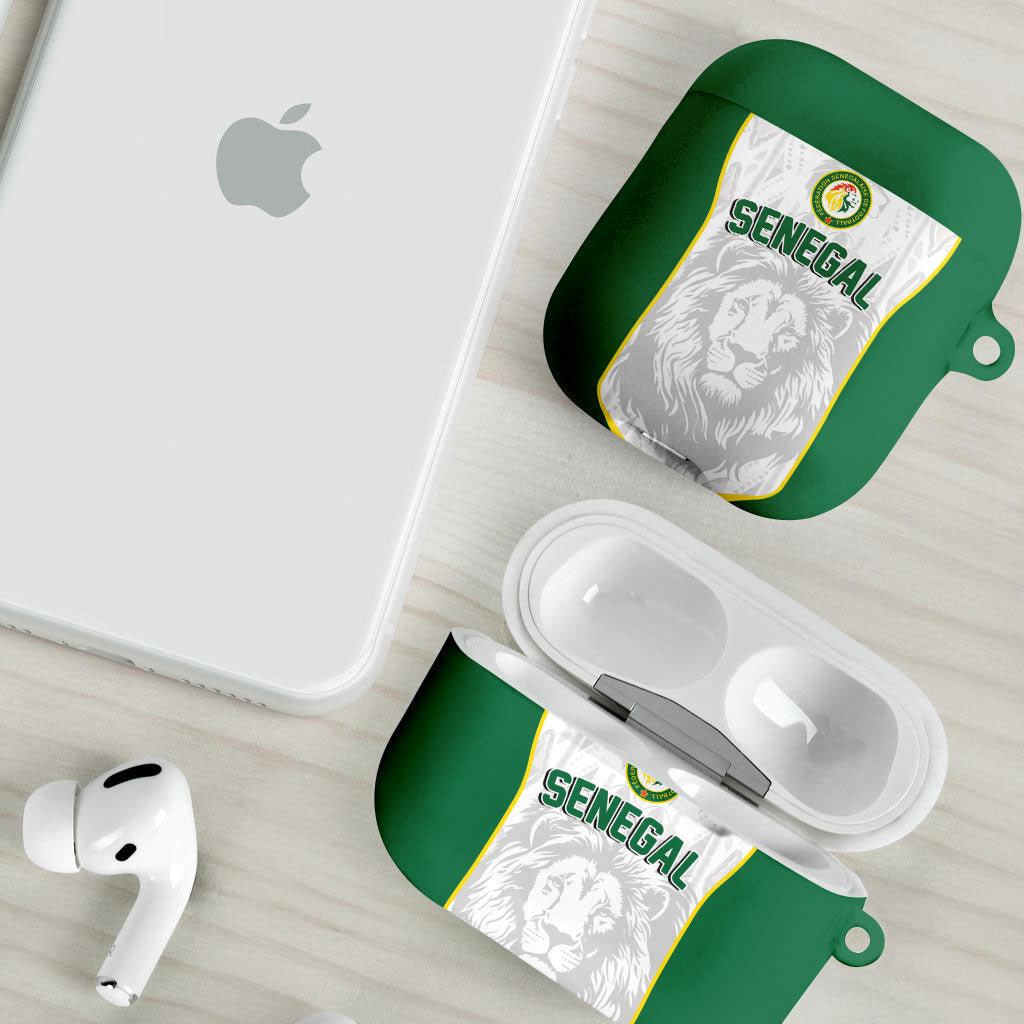 Senegal Football 2026 AirPods Case Proud Lions of Teranga Spirit