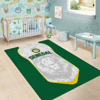 Senegal Football 2026 Area Rug Proud Lions of Teranga Spirit