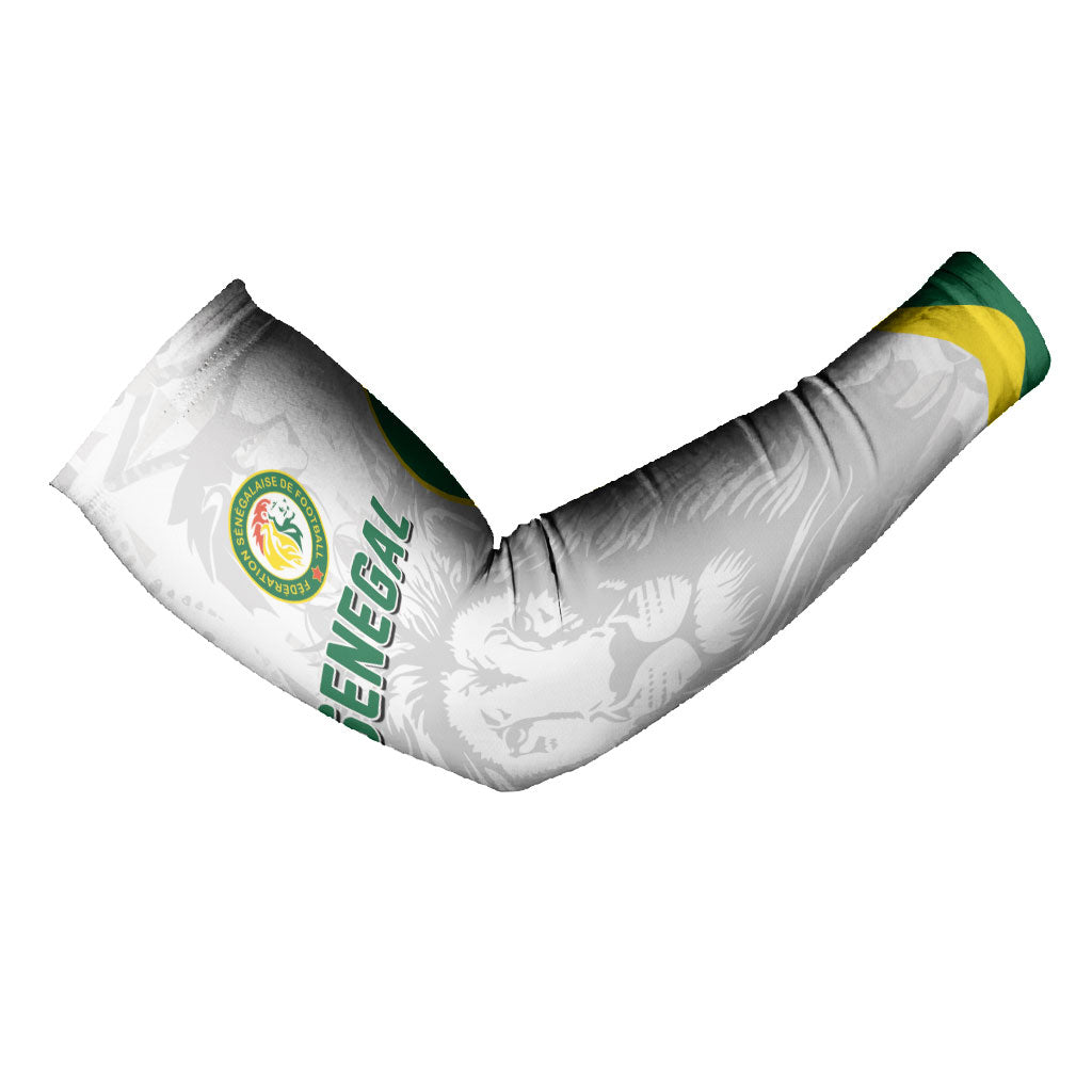 Custom Senegal Football 2026 Arm Sleeves Proud Lions of Teranga Spirit