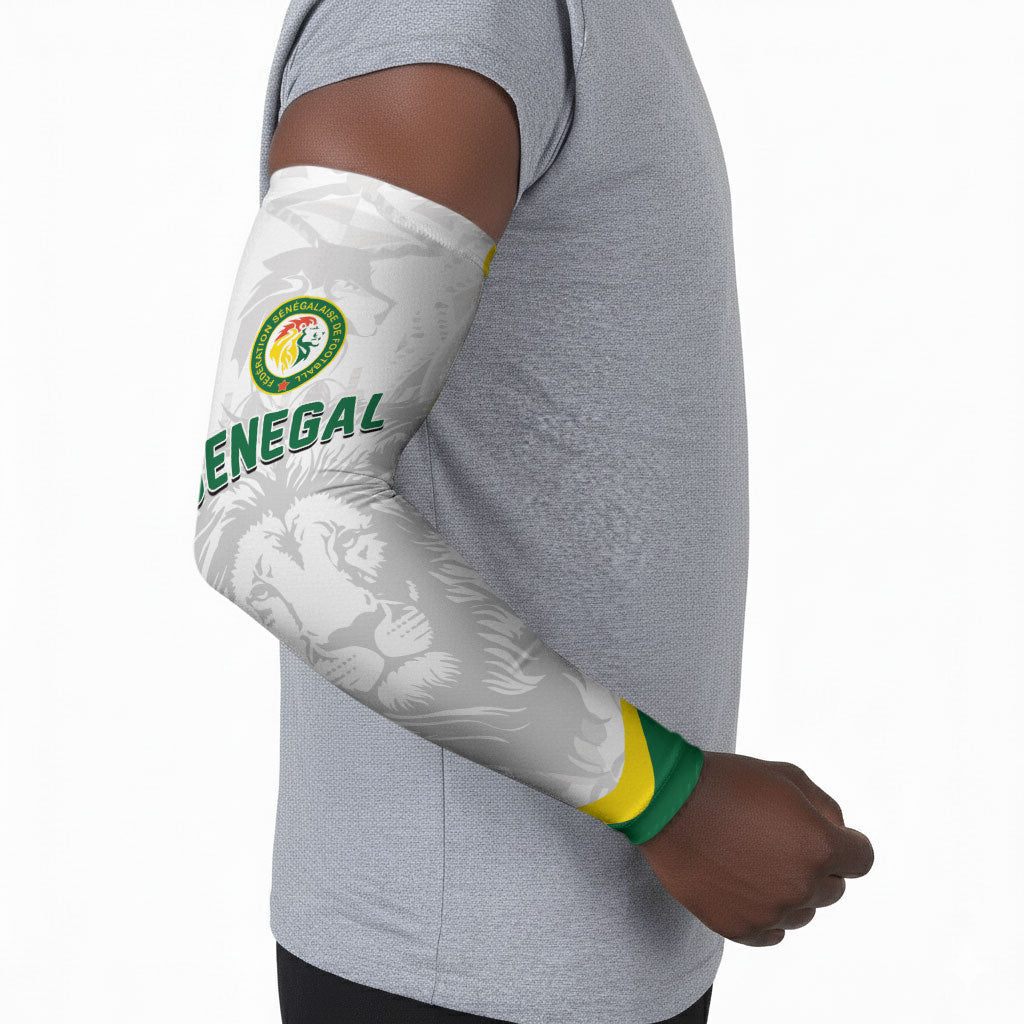 Custom Senegal Football 2026 Arm Sleeves Proud Lions of Teranga Spirit