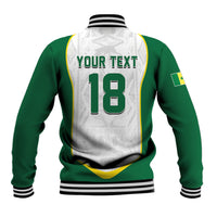 Custom Senegal Football 2026 Baseball Jacket Proud Lions of Teranga Spirit